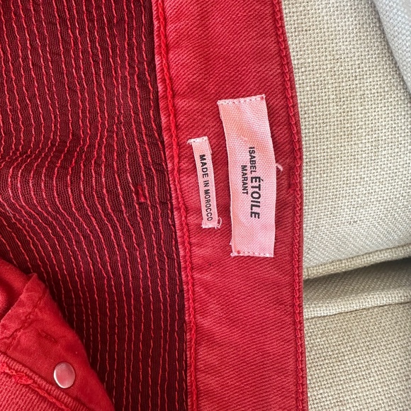 Isabel Marant Etoile Red jeans - Picture 8 of 12